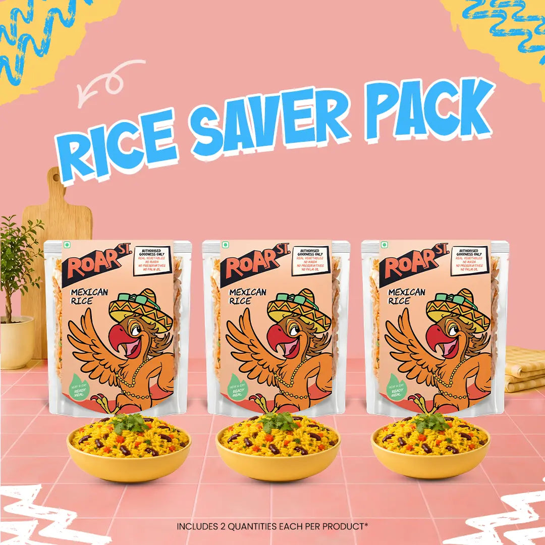 Rice Saver Pack (Pack Of 3)