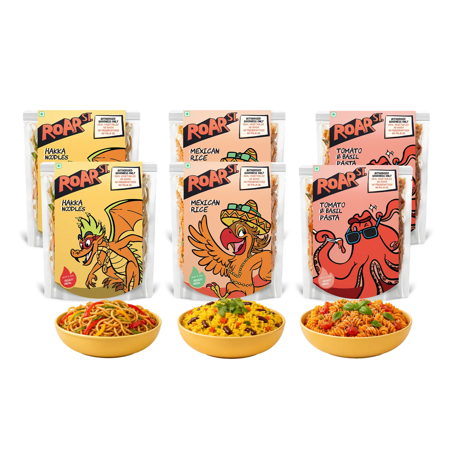 Hungry Kid Combo Pack (Pack Of 6)