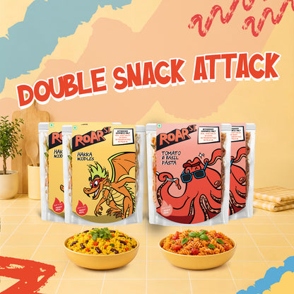 Double Snack Attack (Pack Of 4)