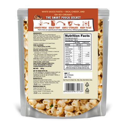 White Sauce Pasta (150 gm)